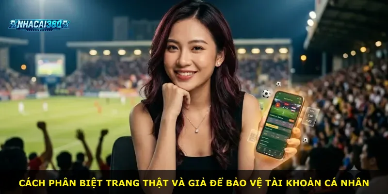 Cách phân biệt trang thật và giả để bảo vệ tài khoản cá nhân