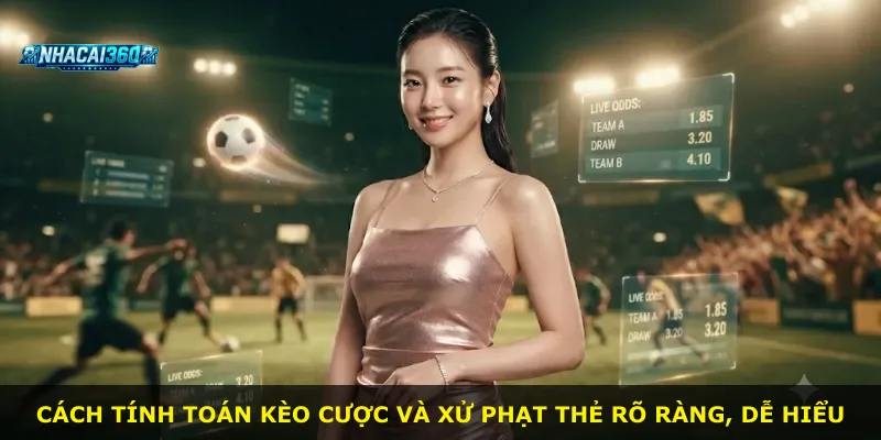 Cách tính toán kèo cược và xử phạt thẻ rõ ràng, dễ hiểu