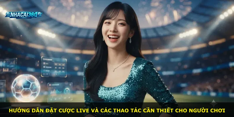 Hướng dẫn đặt cược live và các thao tác cần thiết cho người chơi