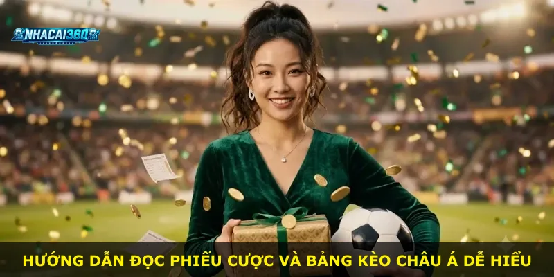 Hướng dẫn đọc phiếu cược và bảng kèo châu Á dễ hiểu