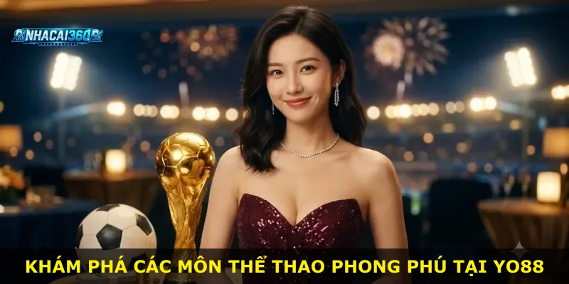 Khám phá các môn thể thao phong phú tại Yo88