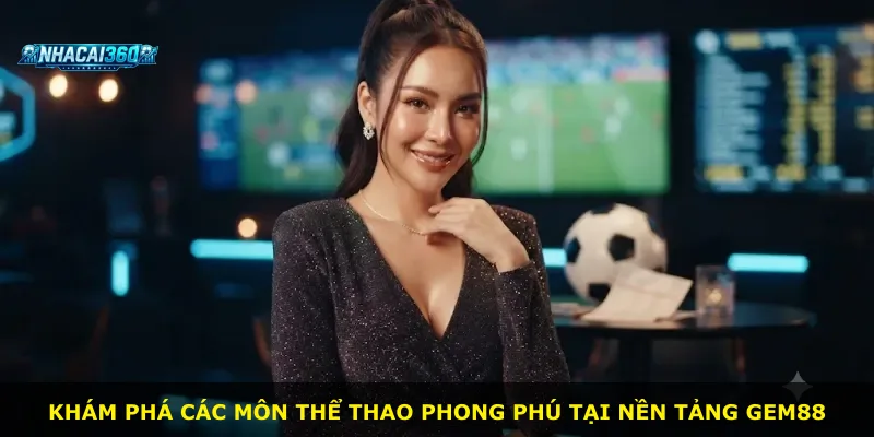 Khám phá các môn thể thao phong phú tại nền tảng Gem88