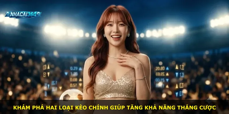 Khám phá hai loại kèo chính giúp tăng khả năng thắng cược