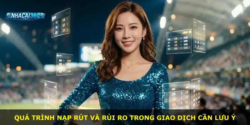 Quá trình nạp rút và rủi ro trong giao dịch cần lưu ý